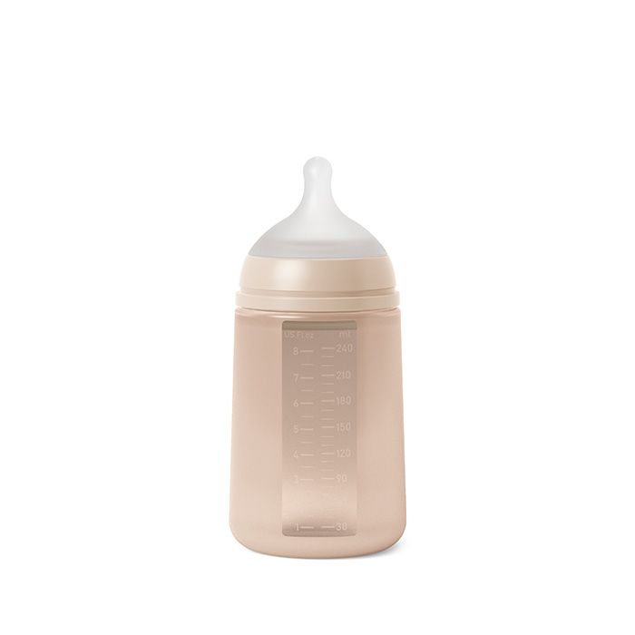 SUAVINEX - BABY FLASH 240 ml M COLOUR ESSENCE - roz