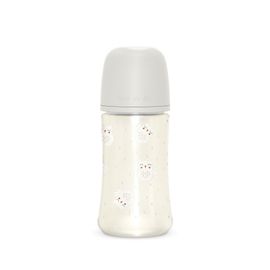 SUAVINEX - Sticlă BONHOMIA 270 ml fiziologic SX PRO +3 MF - alb