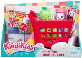 TM TOYS - Kindi Kids cos de cumparaturi cu accesorii