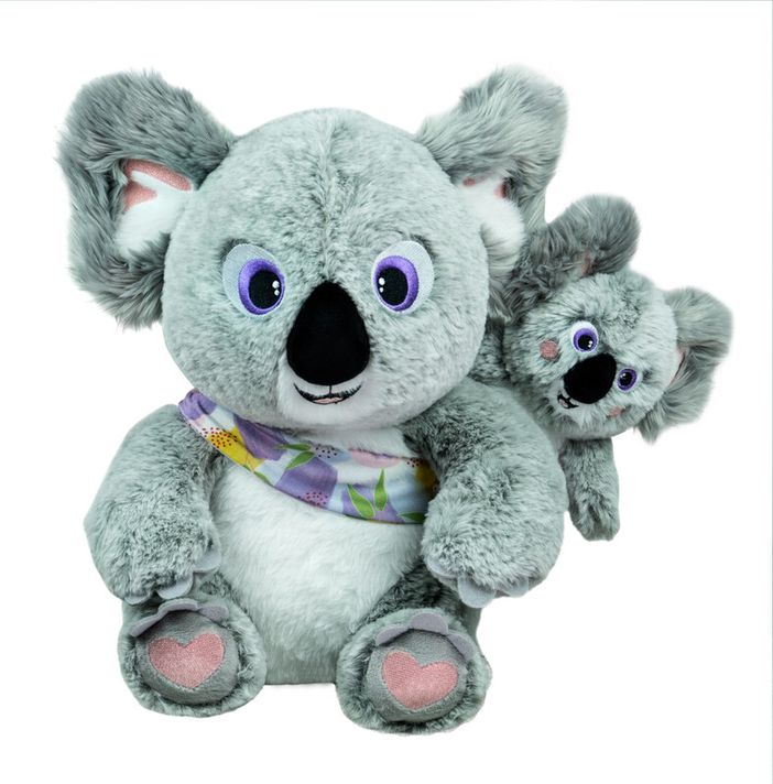 TM TOYS - Mokki & Lulu Koala Interactivă cu Bebeluș