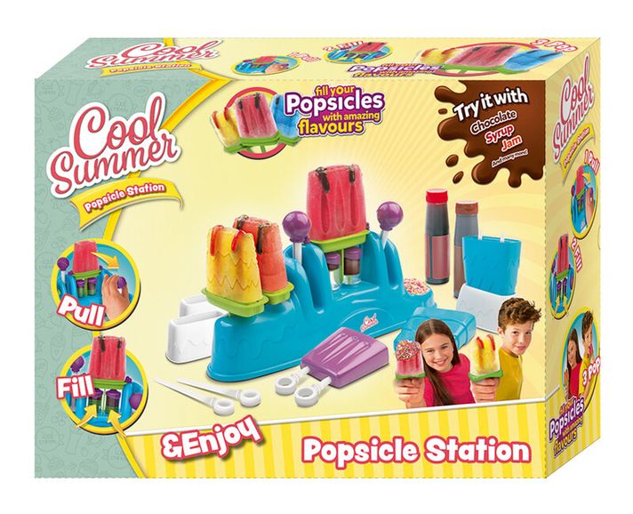 TM TOYS -  PULL POPS set de fabrică de înghețată