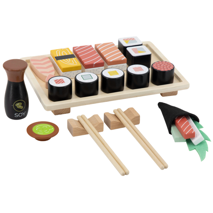 TRYCO - Set de sushi din lemn