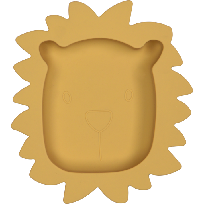 TRYCO - Farfurie silicon Lion, Honey Gold