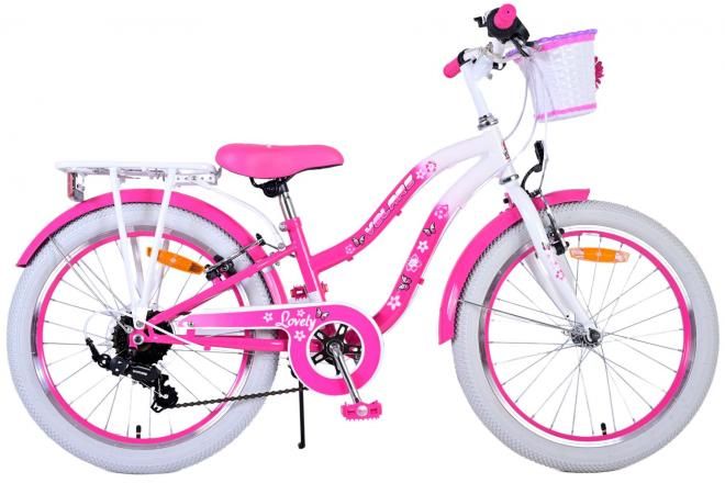 VOLARE - Biciclete copii Volare Lovely - girly - 20" - Pink - 6 viteză