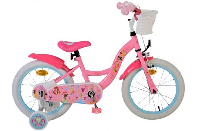 VOLARE - Bicicleta pentru copii Disney Princess - Fete - 16 inch - Roz