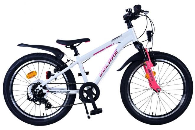 VOLARE - XC Race Bicicletă pentru copii - 20 inch - 7 viteze - Alb/Roz