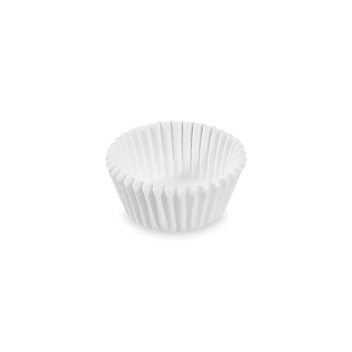 WIMEX - Cupe de patiserie albe diametru 28 mm, înălțime 16 mm /1000 buc/