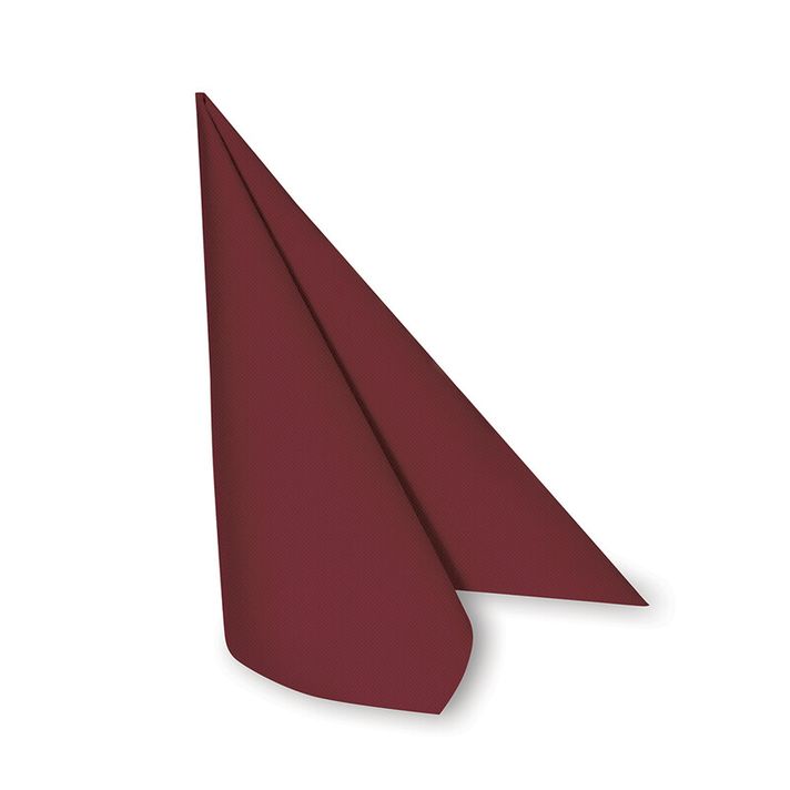 WIMEX - Șervețele Premium  40 x 40 cm burgundy (50buc)