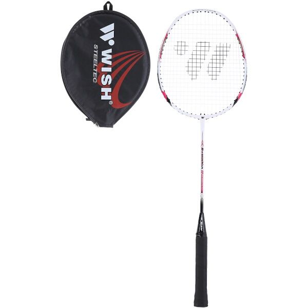 WISH - Badmintonová raketa Steeltec 9, roșu