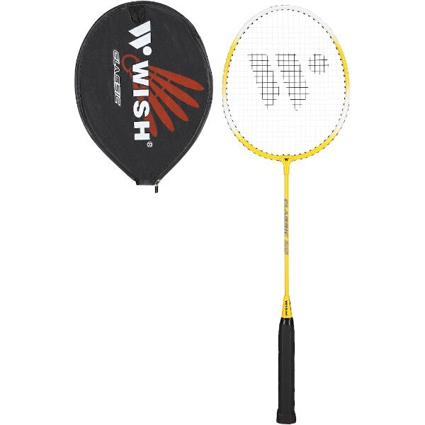 WISH - Rachetă de badminton Alumtec 215 galben