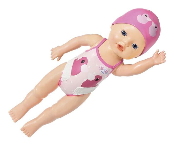 ZAPF CREATION - Bebeluș născut primul meu înotător, fată, 30 cm